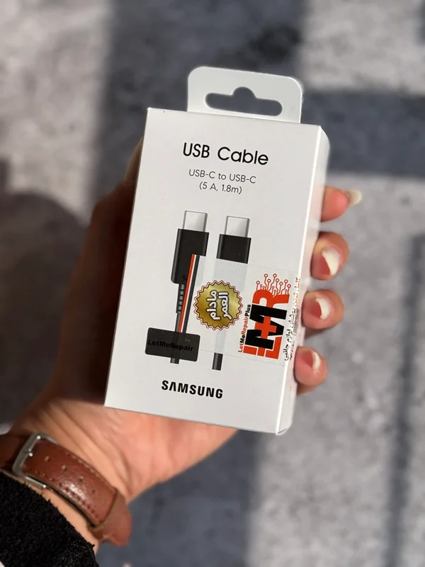کابل USB-C To USB-C سامسونگ 1.8 متر 5 آمپر